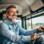 motorista de onibus como estacionar