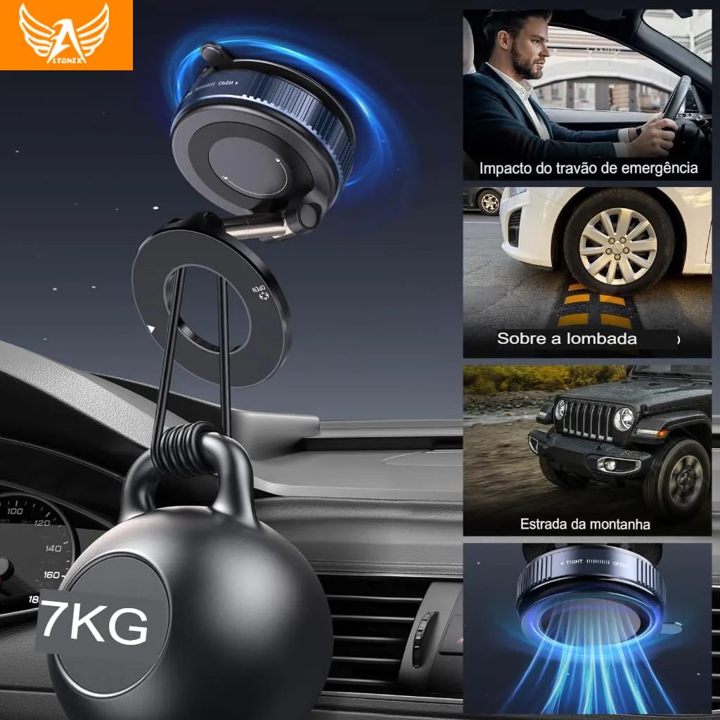 Suporte Magnético Altomex com Ventosa 360°: Vale a Pena? Avaliação Completa alt f07